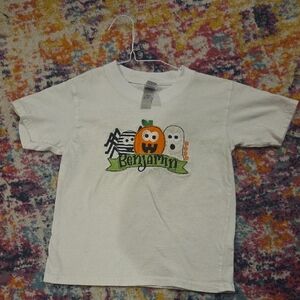Gildan Kids Halloween White T-Shirt